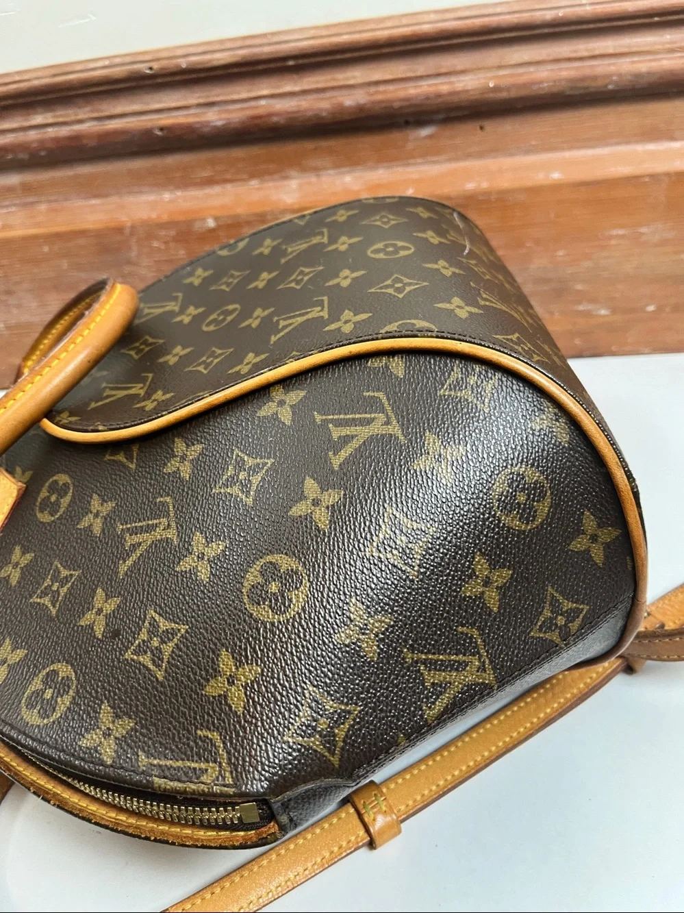 Louis Vuitton Brown Monogram Alma PM Satchel - Brown/Gold Hardware